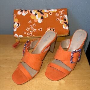 Charles by Charles David Gleam Slide - Mango - Size 8.5 - NEW